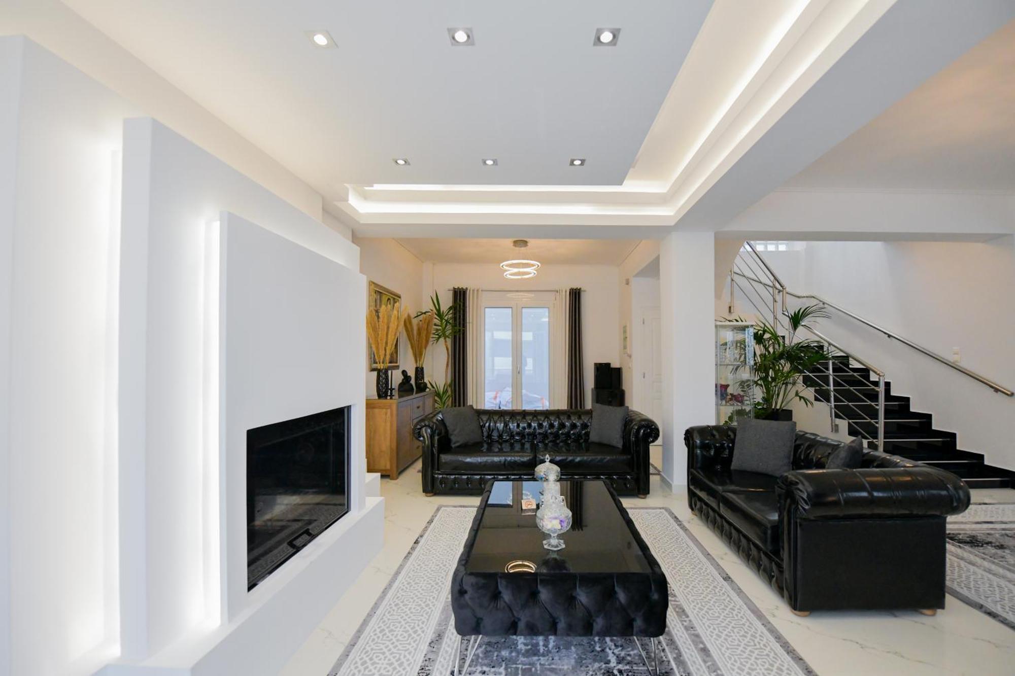 Beach Blue Villa Corinth Exterior foto